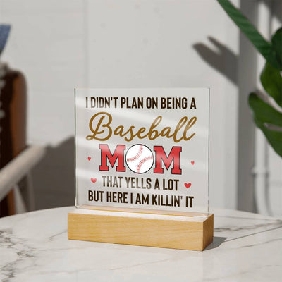 Load image into Gallery viewer, To My Baseball Mom Gifts from Daughter and Son, That Yells a Lot but Here I Am Killin&amp;#39; It
