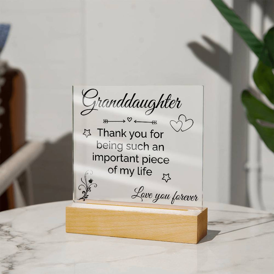 Birthday Gift for Granddaughter, Granddaughter Gifts from Grandparents