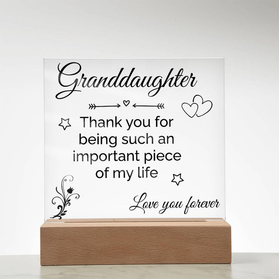 Birthday Gift for Granddaughter, Granddaughter Gifts from Grandparents