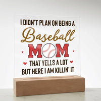 Load image into Gallery viewer, To My Baseball Mom Gifts from Daughter and Son, That Yells a Lot but Here I Am Killin&#39; It
