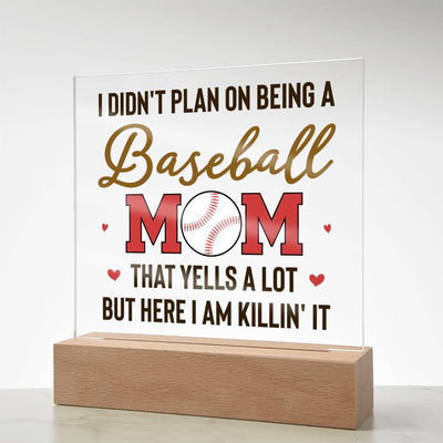 Load image into Gallery viewer, To My Baseball Mom Gifts from Daughter and Son, That Yells a Lot but Here I Am Killin&amp;#39; It
