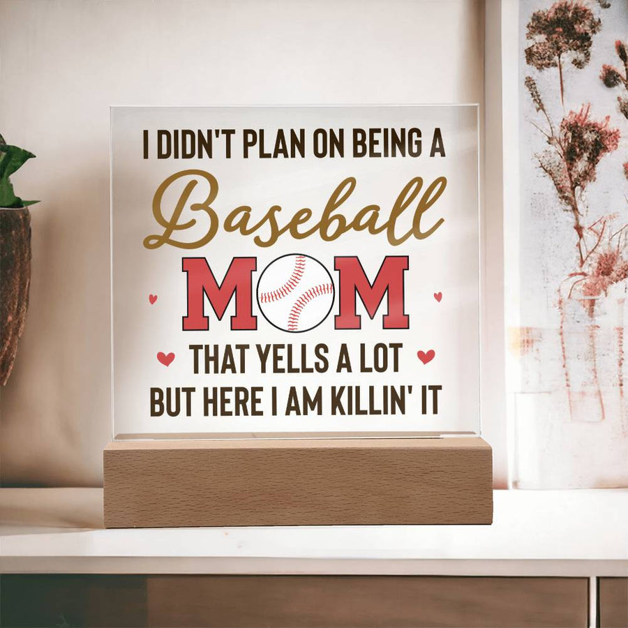 To My Baseball Mom Gifts from Daughter and Son, That Yells a Lot but Here I Am Killin' It