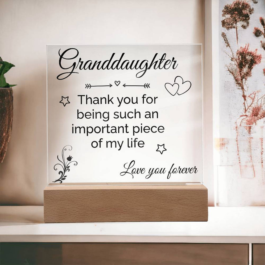 Birthday Gift for Granddaughter, Granddaughter Gifts from Grandparents