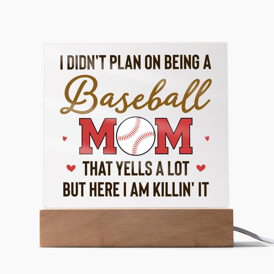To My Baseball Mom Gifts from Daughter and Son, That Yells a Lot but Here I Am Killin' It