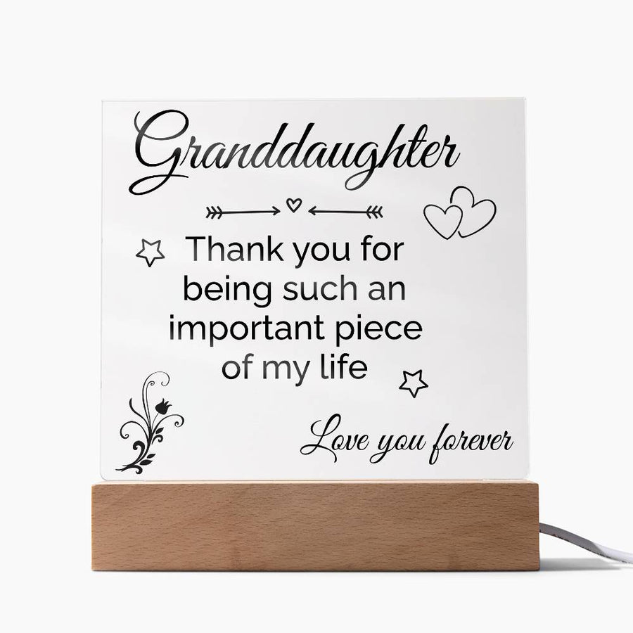 Birthday Gift for Granddaughter, Granddaughter Gifts from Grandparents