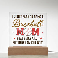 Load image into Gallery viewer, To My Baseball Mom Gifts from Daughter and Son, That Yells a Lot but Here I Am Killin&#39; It
