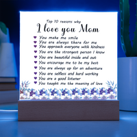 Load image into Gallery viewer, Mother&#39;s Day Gifts from Daughter and Son, Top 10 Reasons Why I Love You Mom
