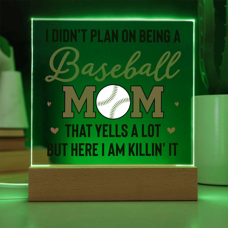 To My Baseball Mom Gifts from Daughter and Son, That Yells a Lot but Here I Am Killin' It