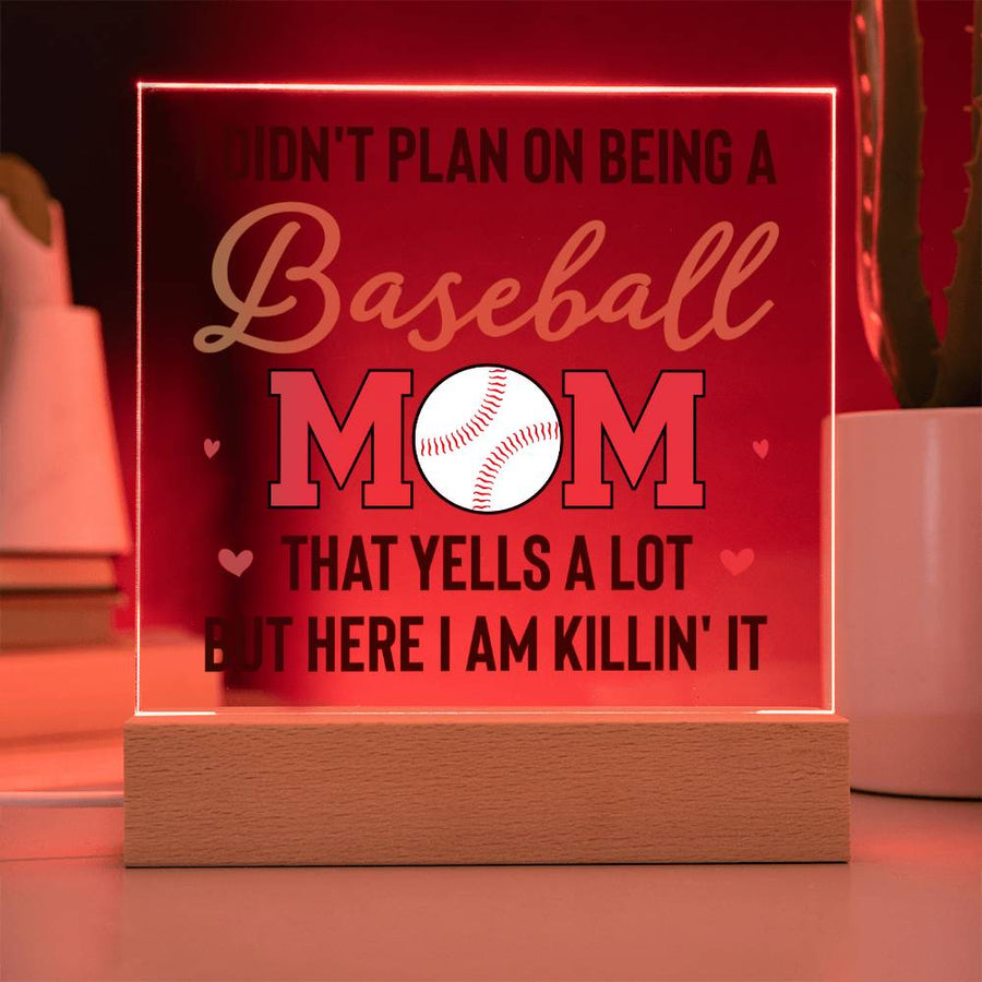 To My Baseball Mom Gifts from Daughter and Son, That Yells a Lot but Here I Am Killin' It
