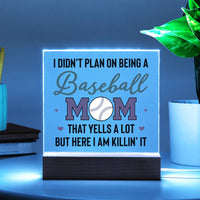Load image into Gallery viewer, To My Baseball Mom Gifts from Daughter and Son, That Yells a Lot but Here I Am Killin&#39; It
