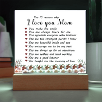 Load image into Gallery viewer, Mother&#39;s Day Gifts from Daughter and Son, Top 10 Reasons Why I Love You Mom
