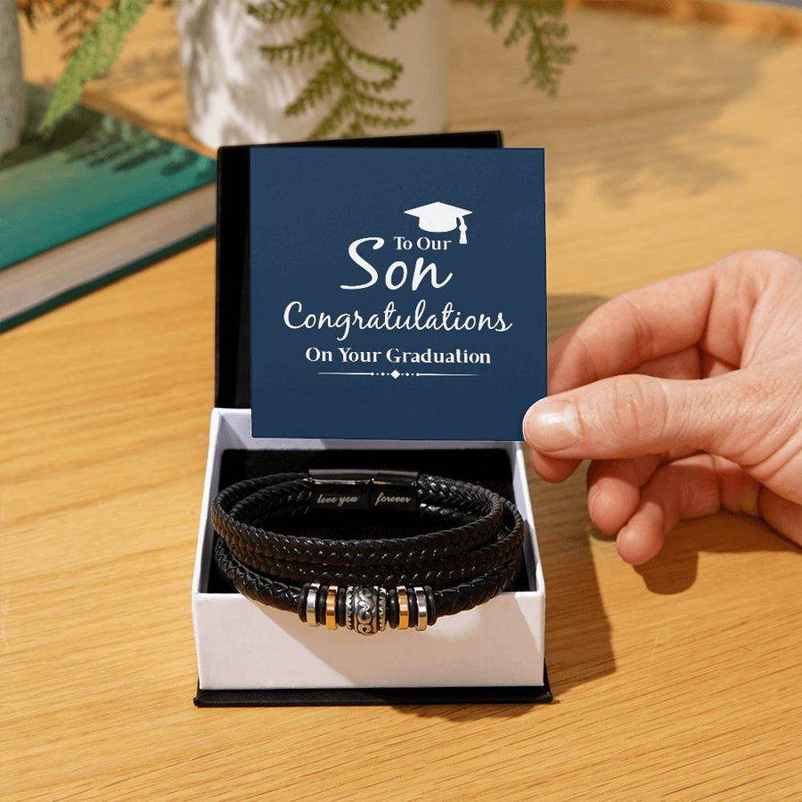 Congratulations on Graduation Gifts for Him, Graduation Bracelet for Him