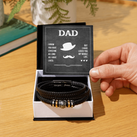 Load image into Gallery viewer, Fathers Day Bracelet for Dad from Daughter, Birthday Bracelet for Dad from Son
