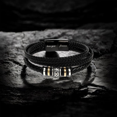 Load image into Gallery viewer, Personalized to My Son Bracelet from Mom, Unique Birthday Gifts for Son from Mom and Dad
