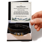 To My Grandson Bracelet Gift - Take the Step, I Believe in You