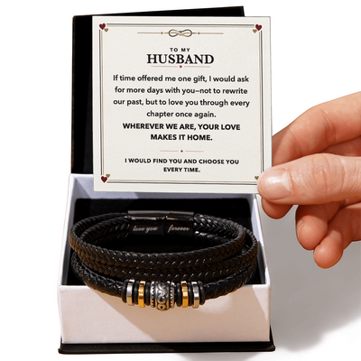 Load image into Gallery viewer, To My Husband Bracelet Gift - More Days, More Reasons to Love You
