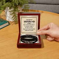 Load image into Gallery viewer, To My Husband Bracelet from Wife, Thank You for Being the Perfect Leading Man in My Life
