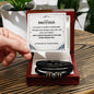 To My Brother Bracelet Gift - My Lifelong Friend