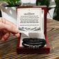 To My Grandson Bracelet Gift - Build Your Own Path