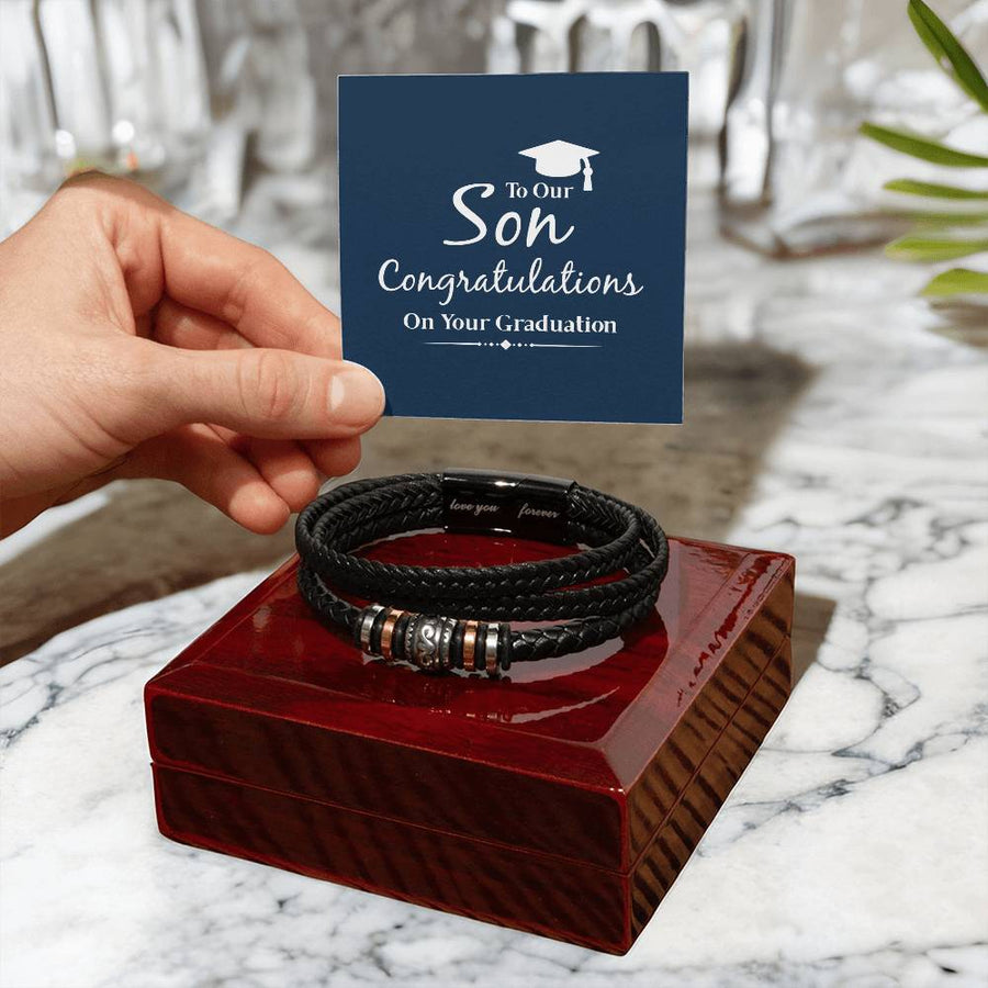 Congratulations on Graduation Gifts for Him, Graduation Bracelet for Him