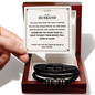 To My Husband Bracelet Gift - Hand in Hand Through Every Year