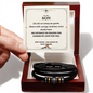 To My Son Bracelet Gift - My Love Is Always With You