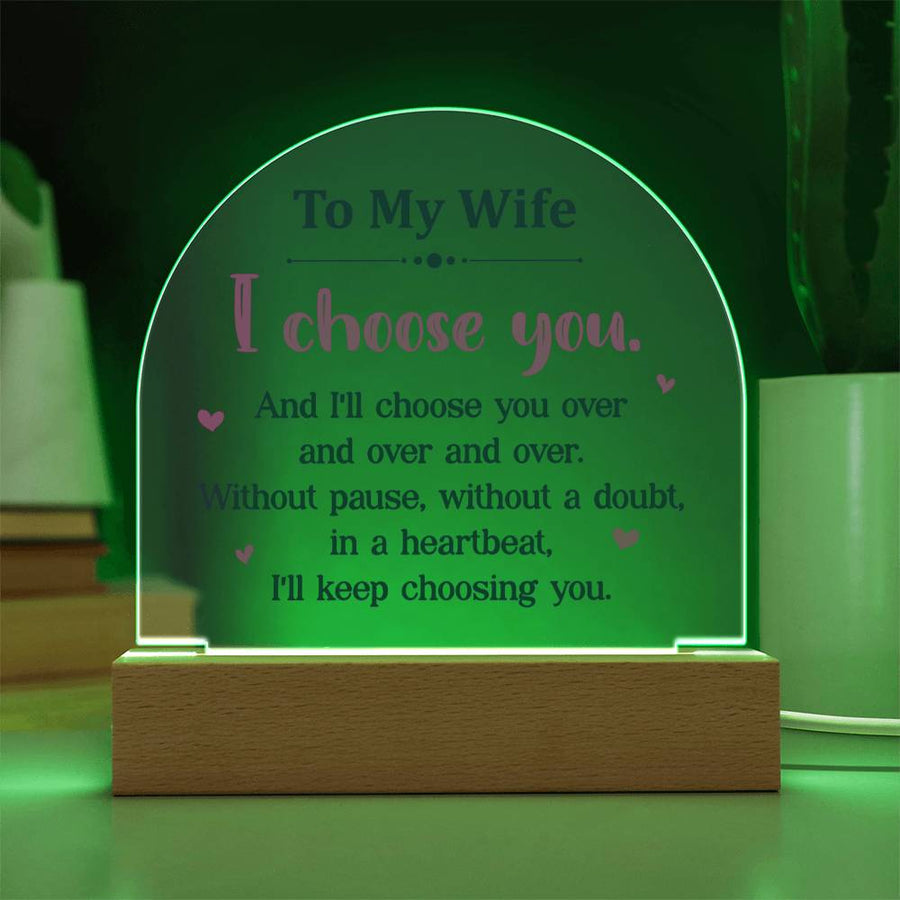 Birthday Gift for Wife After Marriage, Gift for Wife Anniversary, Romantic Gift for Wife