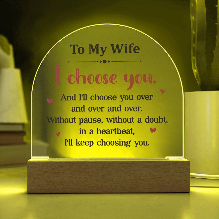 Birthday Gift for Wife After Marriage, Gift for Wife Anniversary, Romantic Gift for Wife