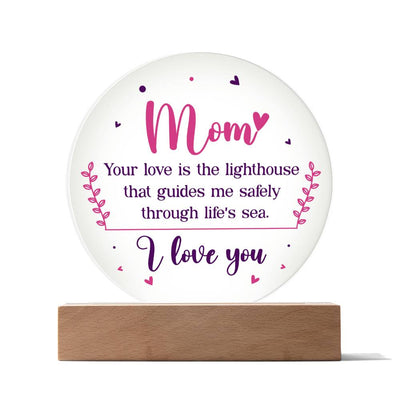 Load image into Gallery viewer, To My Mom Gifts from Daughter and Son, You Love Is the Lighthouse
