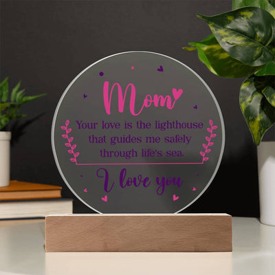 Load image into Gallery viewer, To My Mom Gifts from Daughter and Son, You Love Is the Lighthouse
