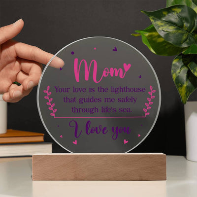Load image into Gallery viewer, To My Mom Gifts from Daughter and Son, You Love Is the Lighthouse
