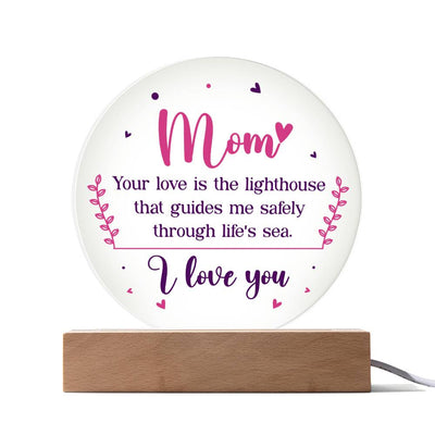 Load image into Gallery viewer, To My Mom Gifts from Daughter and Son, You Love Is the Lighthouse

