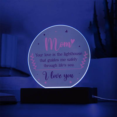 Load image into Gallery viewer, To My Mom Gifts from Daughter and Son, You Love Is the Lighthouse
