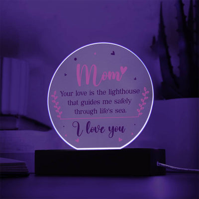 Load image into Gallery viewer, To My Mom Gifts from Daughter and Son, You Love Is the Lighthouse
