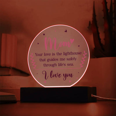 Load image into Gallery viewer, To My Mom Gifts from Daughter and Son, You Love Is the Lighthouse
