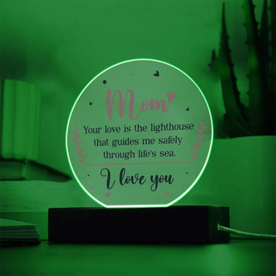 Load image into Gallery viewer, To My Mom Gifts from Daughter and Son, You Love Is the Lighthouse
