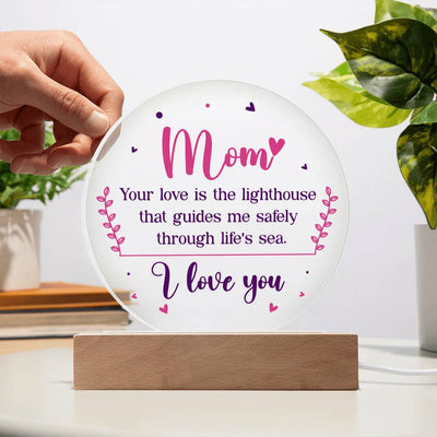 Load image into Gallery viewer, To My Mom Gifts from Daughter and Son, You Love Is the Lighthouse

