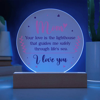 Load image into Gallery viewer, To My Mom Gifts from Daughter and Son, You Love Is the Lighthouse
