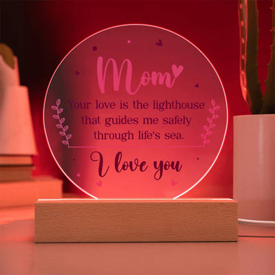 Load image into Gallery viewer, To My Mom Gifts from Daughter and Son, You Love Is the Lighthouse
