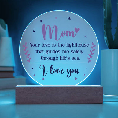 Load image into Gallery viewer, To My Mom Gifts from Daughter and Son, You Love Is the Lighthouse
