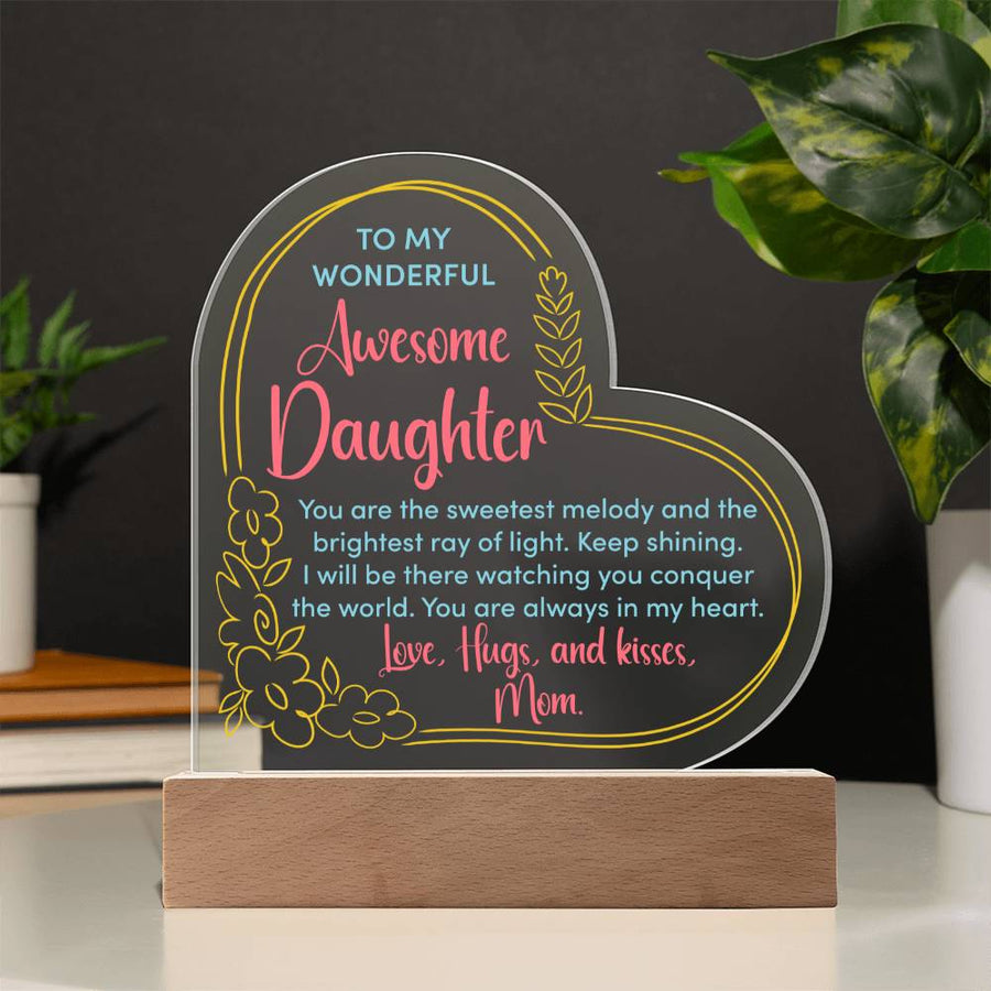 Sentimental Gifts for Daughter from Mom and Dad, Best Surprise Gift for Daughter Birthday