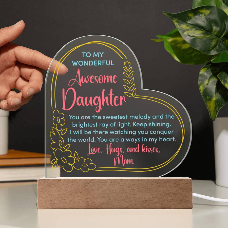 Sentimental Gifts for Daughter from Mom and Dad, Best Surprise Gift for Daughter Birthday