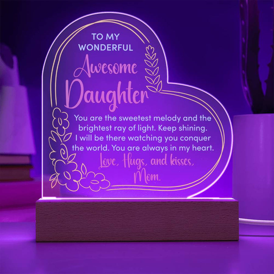 Sentimental Gifts for Daughter from Mom and Dad, Best Surprise Gift for Daughter Birthday