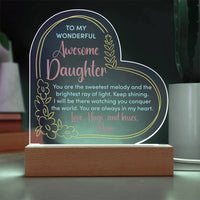 Load image into Gallery viewer, Sentimental Gifts for Daughter from Mom and Dad, Best Surprise Gift for Daughter Birthday
