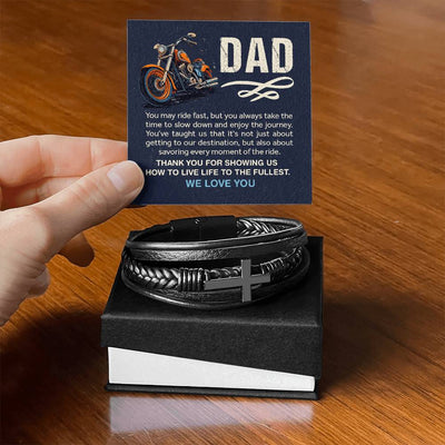 Load image into Gallery viewer, Father&amp;#39;s Day Gifts from Daughter, Bracelet for Dad Birthday from Daughter and Son

