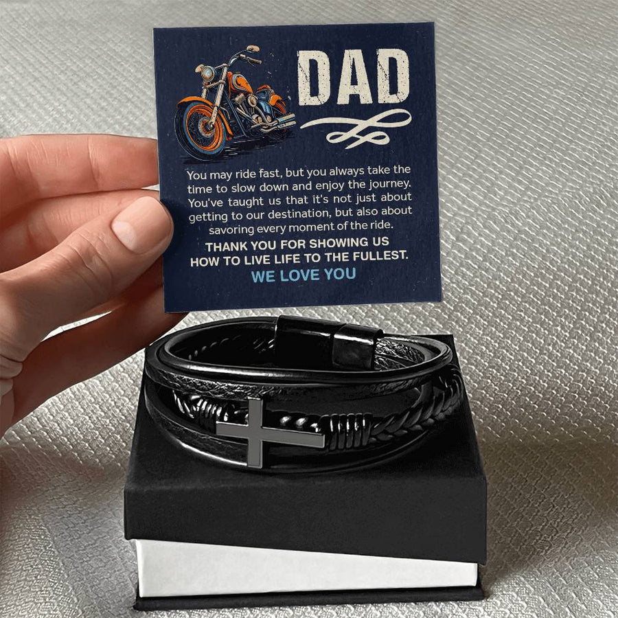Father's Day Gifts from Daughter, Bracelet for Dad Birthday from Daughter and Son