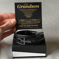 Load image into Gallery viewer, To My Grandson Bracelet, Meaningful Gift for Birthday, Graduation, Christmas from Grandparents
