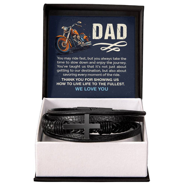 Father's Day Gifts from Daughter, Bracelet for Dad Birthday from Daughter and Son