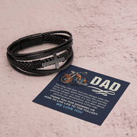 Load image into Gallery viewer, Father&#39;s Day Gifts from Daughter, Bracelet for Dad Birthday from Daughter and Son
