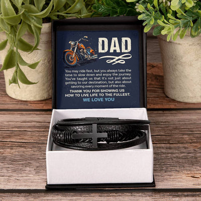 Load image into Gallery viewer, Father&amp;#39;s Day Gifts from Daughter, Bracelet for Dad Birthday from Daughter and Son
